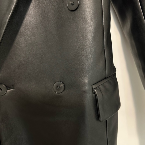 Zara leather jacket size xs in very good condition - Picture 6 of 6